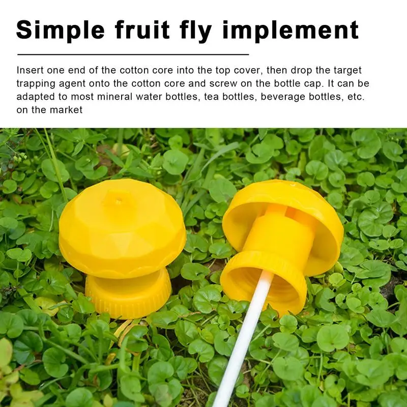 

Outdoor Fly Traps Fruit Fly Trap Catcher Cover Outdoor Fly Control Gnat Catcher Trap Lid For Patio Fly Traps Fly Bait Repeller