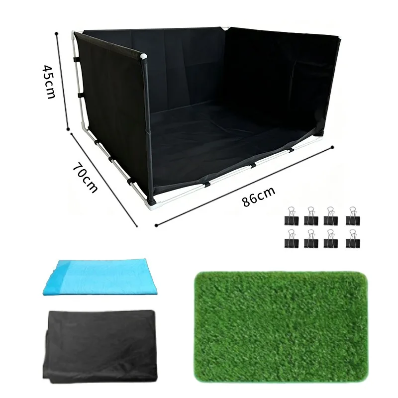 Pet toilet fence raised wall dog toilet dog indoor and outdoor dog designated toilet