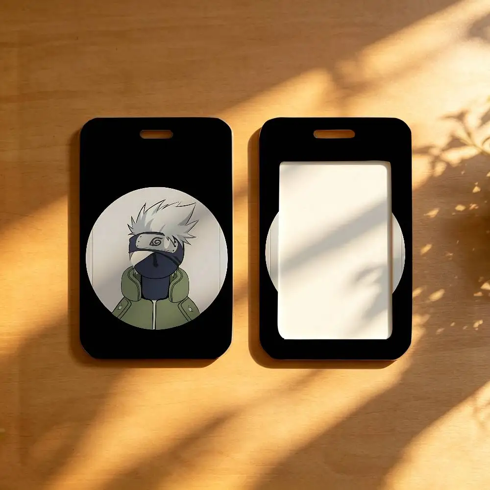 Cute Anime N-Naruto-S NFC Contactless Sliding Card Sleeve For Student Cards, Bus Cards, ID Cards, And Work Permits