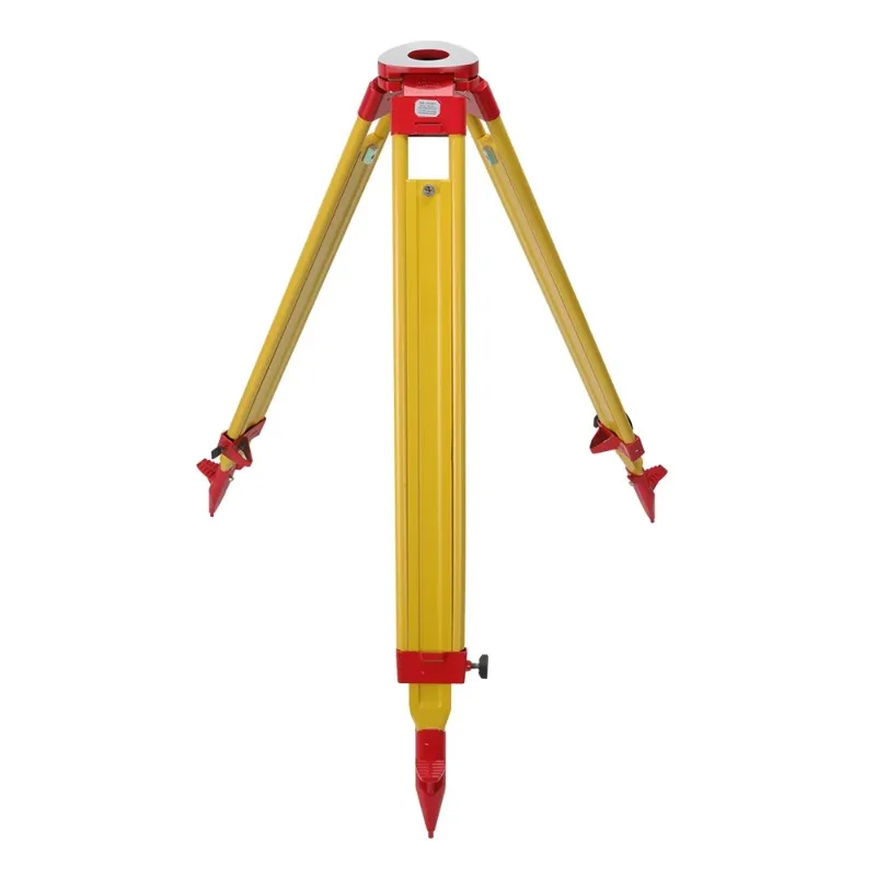 Factory Price Land Survey Self-Locking Wooden Tripod Total Station Measurement Tripod Gst120-9