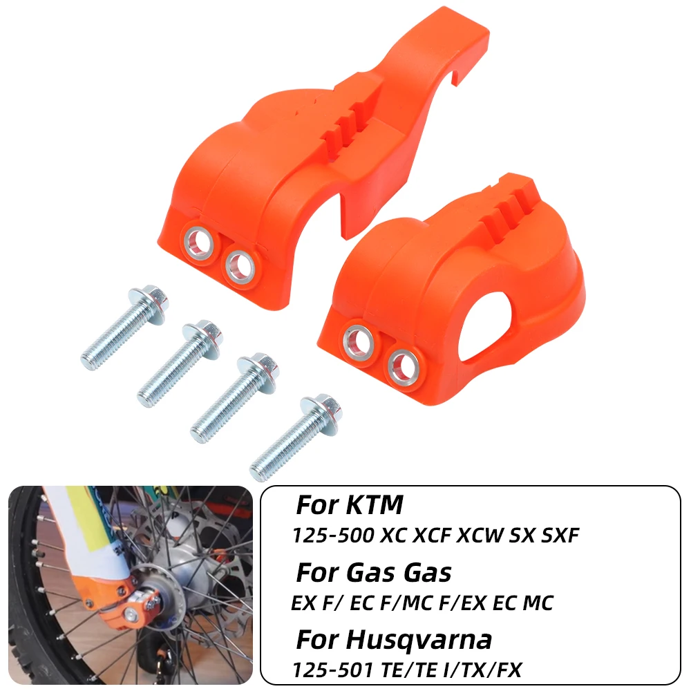 Motorcycle Fork Bottom Shoe Guard Cover Protector For KTM XC XCF XCW SX SXF EXC EXCF Six Days TPI 125 250 350 450 500 2016-2021