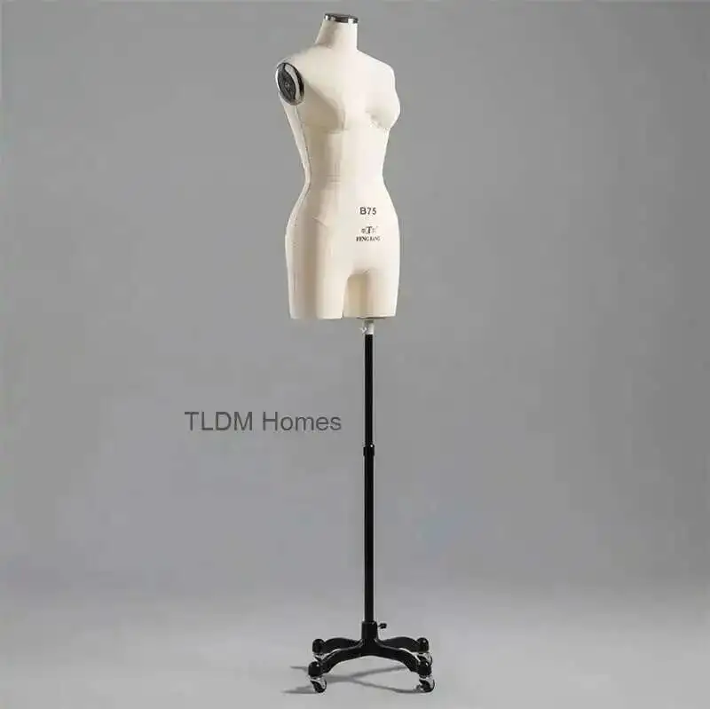 

Dummy Three-dimensional Props Sewing Mannequin Underwear Cutting Half-body Female Mannequins Clothing Design Tailor's Mannequin