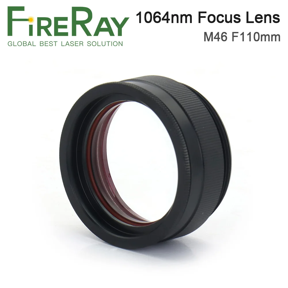 

FireRay Laser Focus Lens M46 M50 Combined Screws Focus 100 110 120 150 200mm for YAG Laser Welding Machine