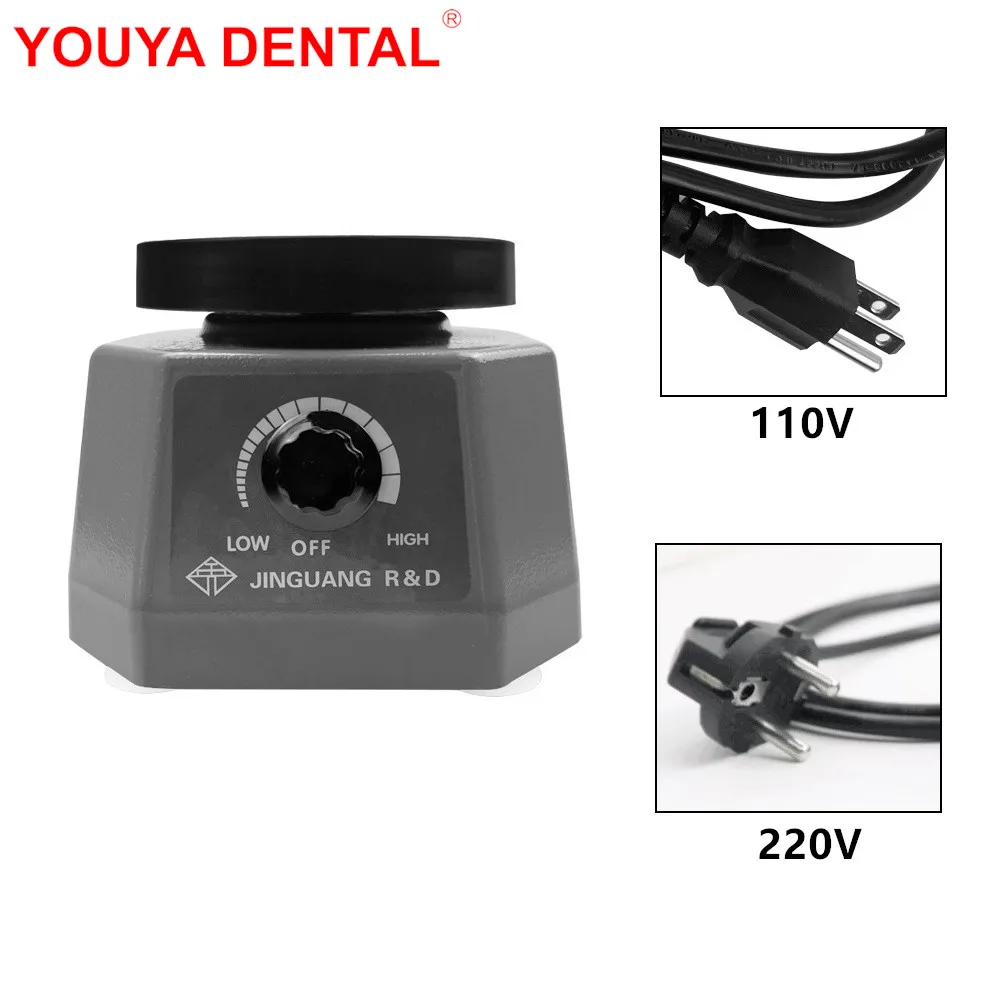 100W Dentistry Gypsum Oscillator Dental Vibration Machine Variable Intensity Shaker Plaster Vibrator Equipment Adjustable Speed