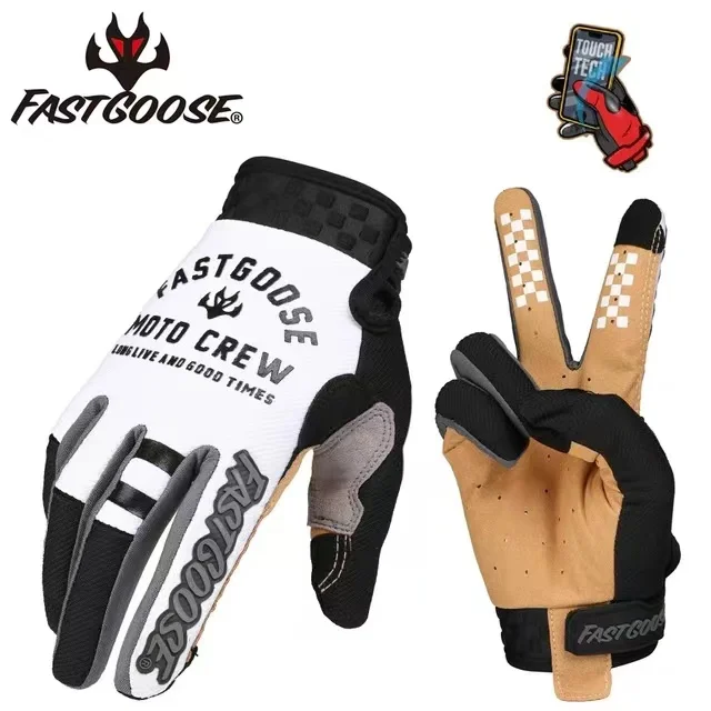 Touchscreen Snelheid Stijl Twitch Motocross Handschoen Rijden Fietshandschoenen MX MTB Off Road Racing Sport Fietshandschoen F02