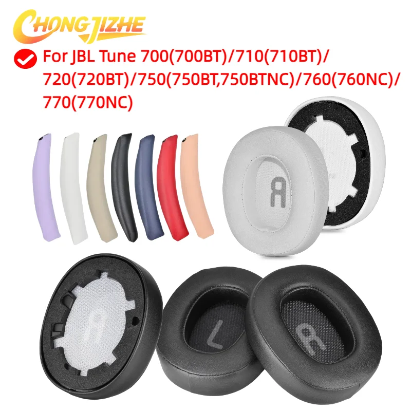 

Replacement Ear Pads or Headband for JBL Tune 700(700BT)/710(710BT)/720(720BT)/750(750BT,750BTNC) Headphones Ear Cups Earmuffs