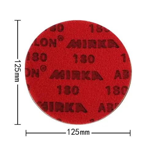 5 인치 125mm Mirka Abralon 180-4000 그릿 스폰지 Sangding 디스크 폼 후크 루프 샌드페이퍼 자동차 페인트 유리 용 유연하게 폴란드어 평면