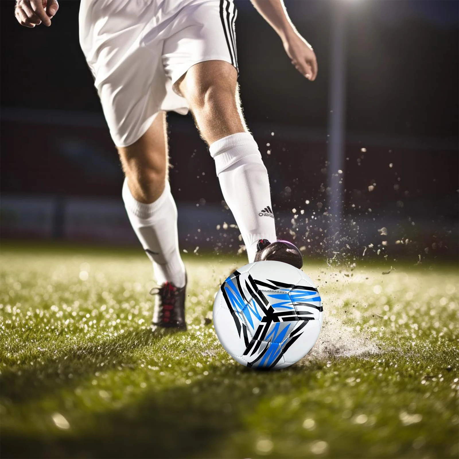 Balón de fútbol de PU para adultos y jóvenes, pelota de entrenamiento de partido, tamaño 4 y 5, costura a máquina profesional, n. ° 4, n. ° 5