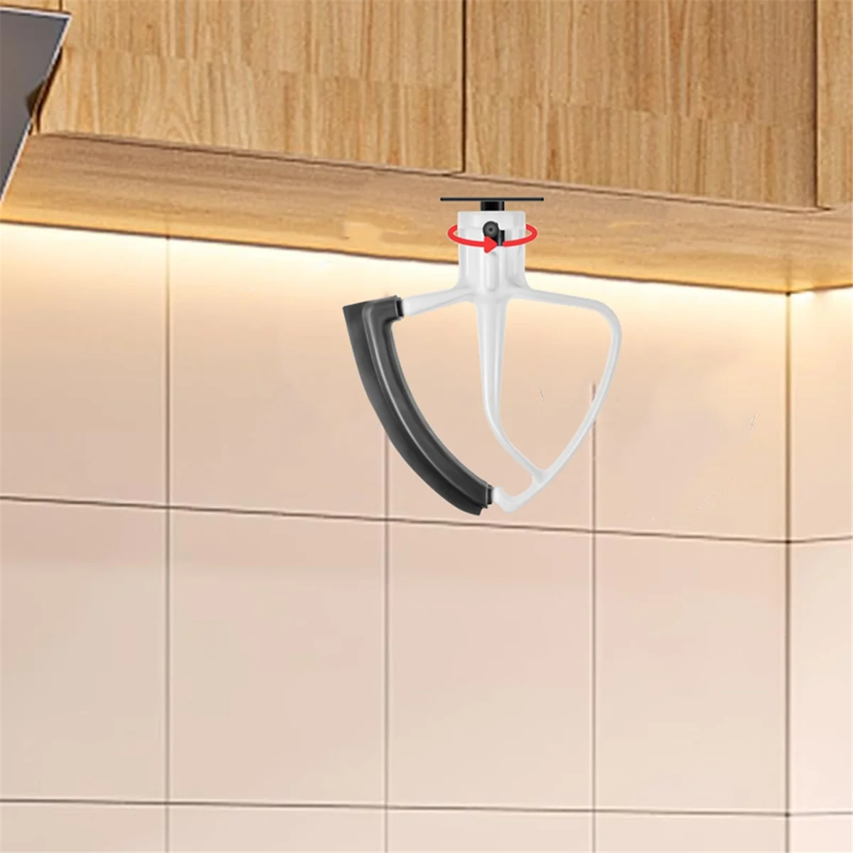 ที่วางอุปกรณ์ยึดเครื่องผสมอาหารแบบยืนสําหรับอุปกรณ์เสริมเครื่องตีขอบแบบยืดหยุ่น 4.5-5QT