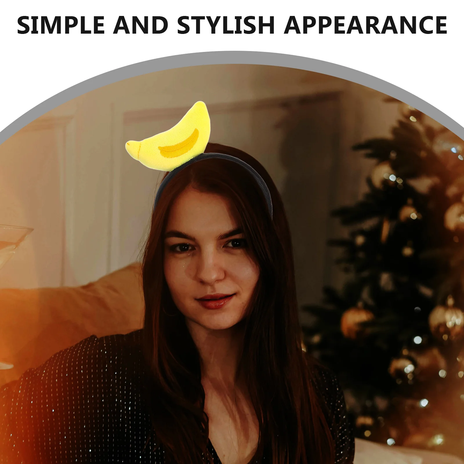 

2Pcs Cartoon Fruit Headbands Hair Accessories Party Cosplay Live Streaming Costume Strawberry Headband