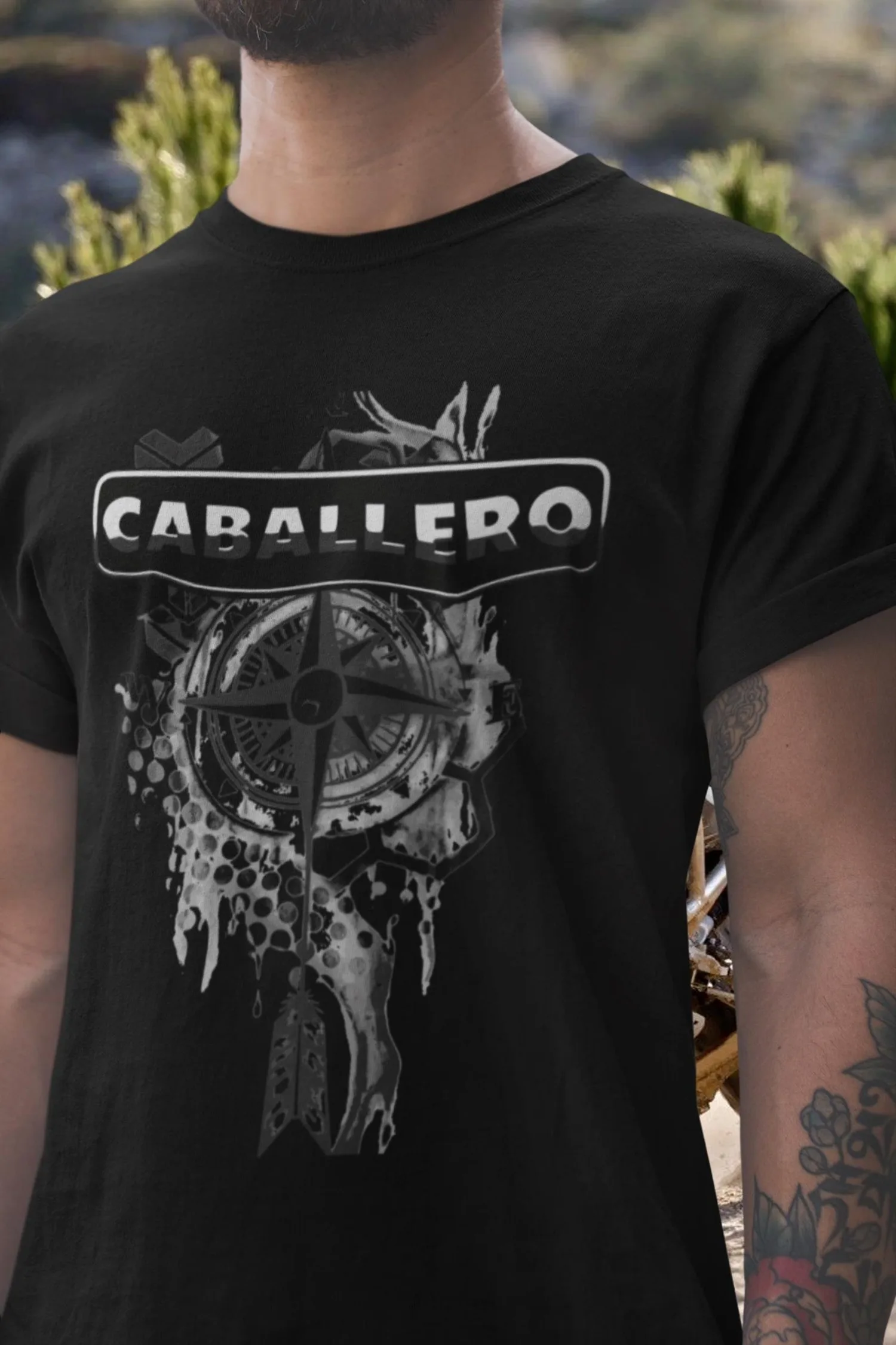 

578@EY F.antic Caballero T Shirt Flat Track Spirit Motorcycle Tee Italian Dirt Oval Rider Graphic Top For F.antic Fans Scrambler
