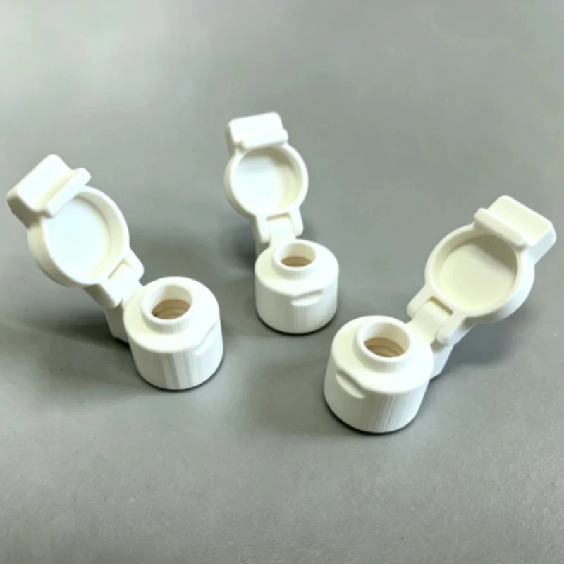 3Pcs Flip Top Toothpaste Cap Reusable Screw‑on Toothpaste Tube Converter Replacement Lid Bathroom Accessory-3D Printed Item