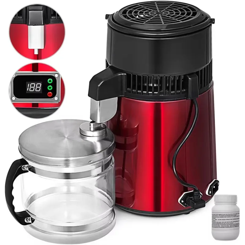 

Household distiller/glass jug Stainless steel household distilled water maker