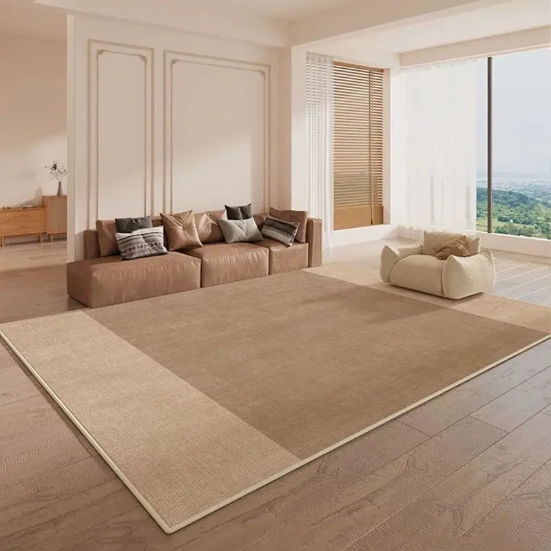 VIKAMA Wabi-Sabi Style Living Room Rug—Durable, Non-Slip Rug for Sofas and Coffee Tables, Bedroom Floor Mat, Home Decor