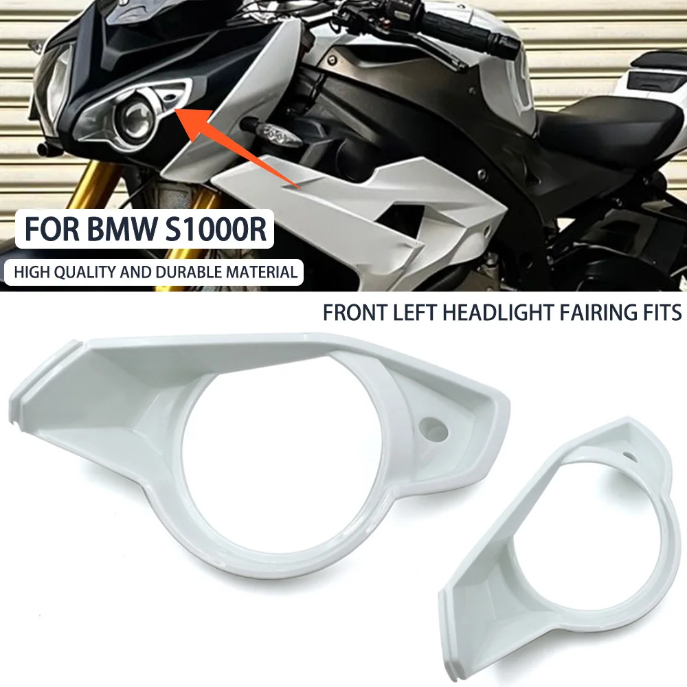 

Front Left Nose Headlight Surround Fairing Cowling Fit For BMW S1000R 2015 2018 2024