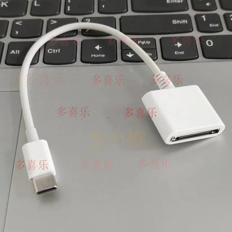 WW    For Apple 30pin Female to USB 3.1 Type-C USB-C Sync Data Charging Adapter Cable