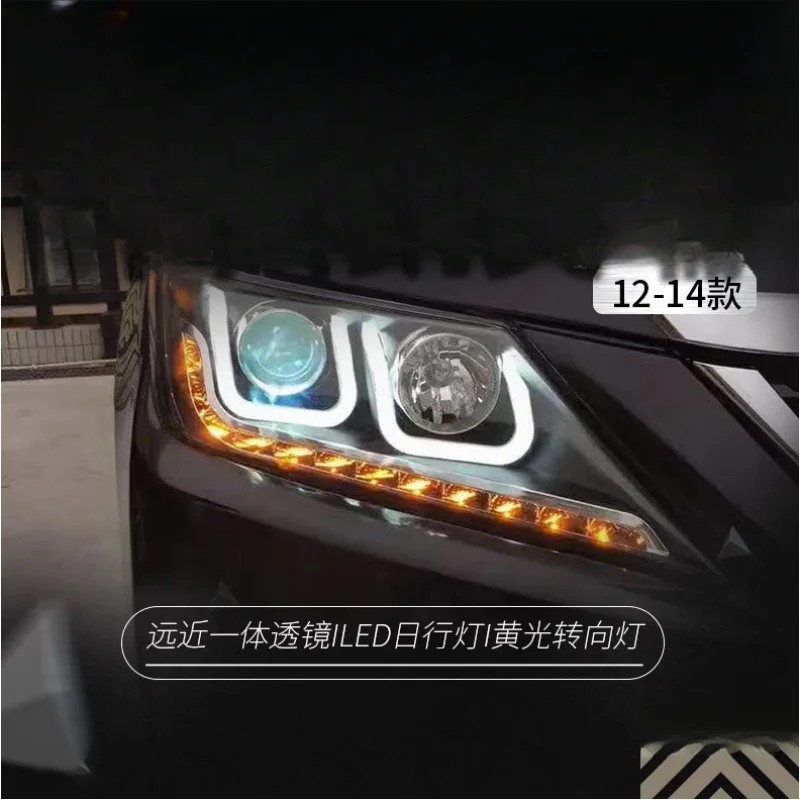

Suitable for Toyota 2012-2014 Seventh Generation Camry Headlight Assembly Modified Xenon Headlight Lens LED Daytime Running Ligh