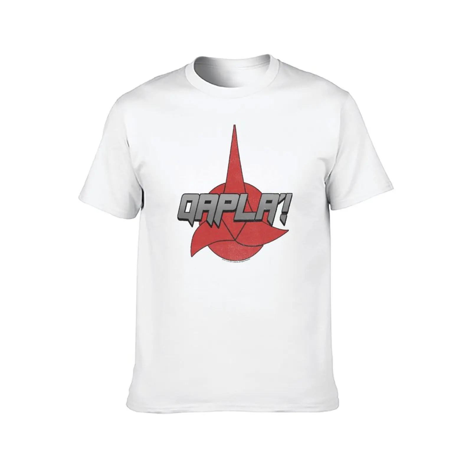 Star Trek: The Next Generation Success Klingon Qapla'! T-Shirt Louboutins anime clothes boys whites mens graphic t-shirts