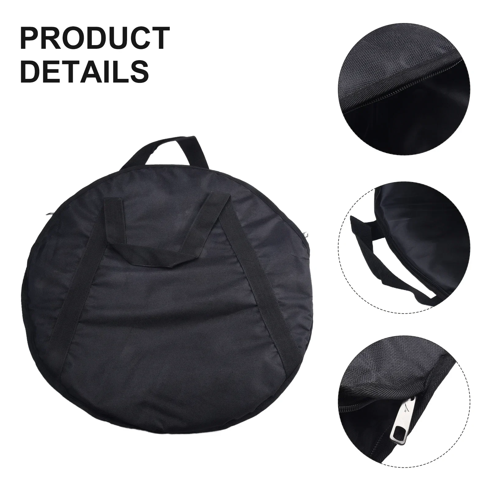 Bag Cymbal Bag 52cm/57cm Oxford Cloth 600D Accessories Black Carrier Backpack Carry Case Bag Cymbal Bag Practical