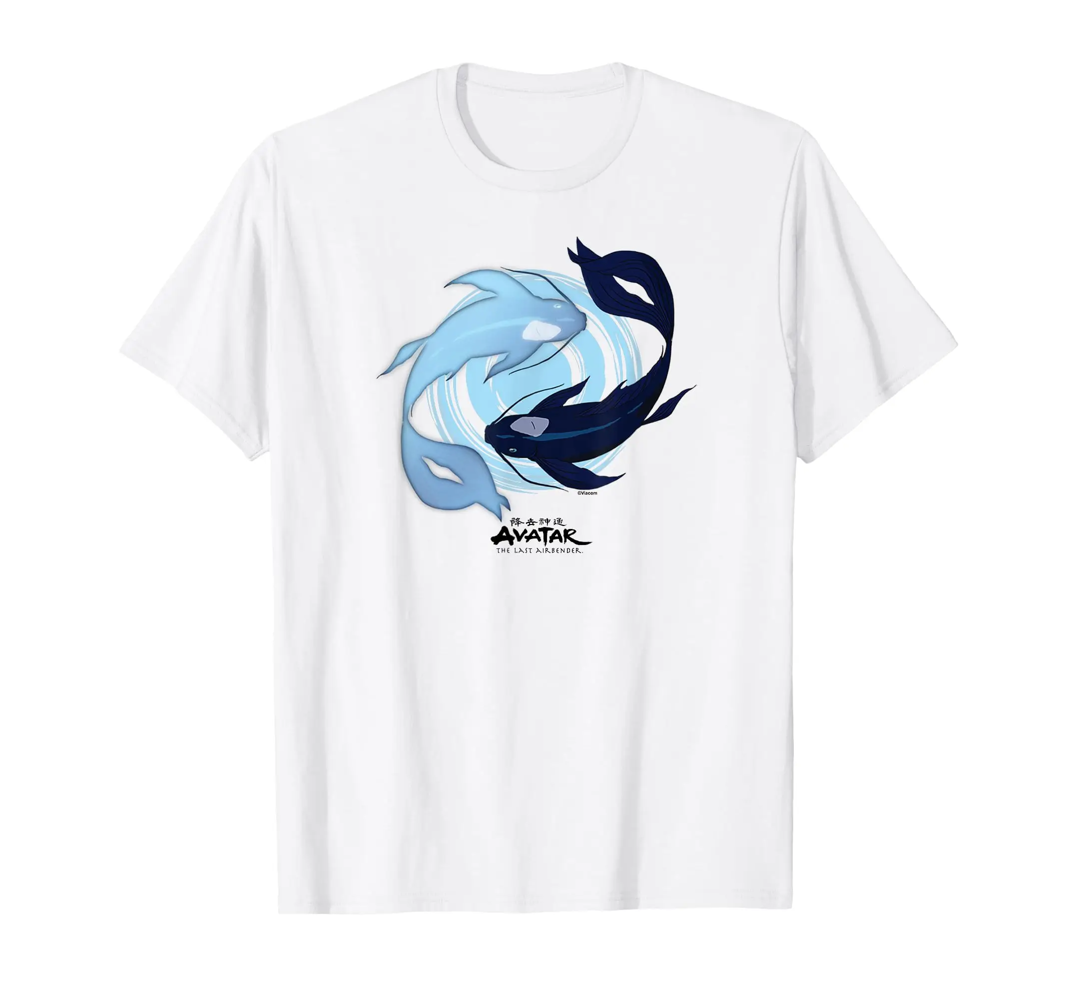 

The Last Airbender Moon and Ocean Spirits Koi Fish T-Shirt
