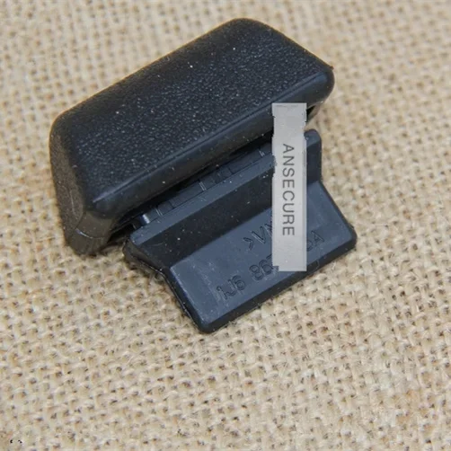 Tope de tapa de maletero negro, amortiguador de parada para VW Beetle Golf Tiguan Polo scirocco lupo up skoda citigo Rabia octavia arosa 1J 6867815 A