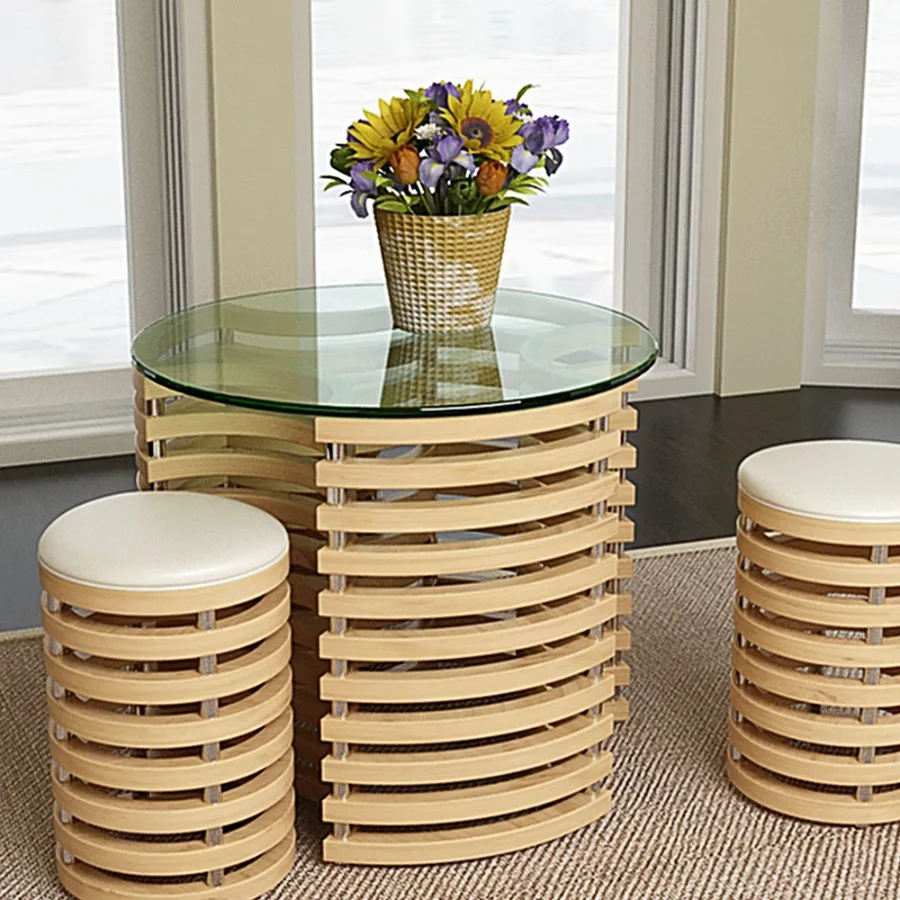 

20 Inch Round Tempered Glass Table Top Clear Glass 1 4 Inch Thick Round Polished Edge