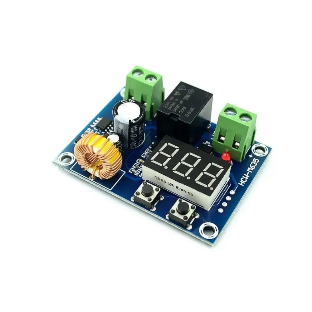 XH-M609 Low Voltage Disconnect Switch Cut Off 12V 24V 36V Digital LED Display Over-Discharge Protect for 12-36V Lithium Battery