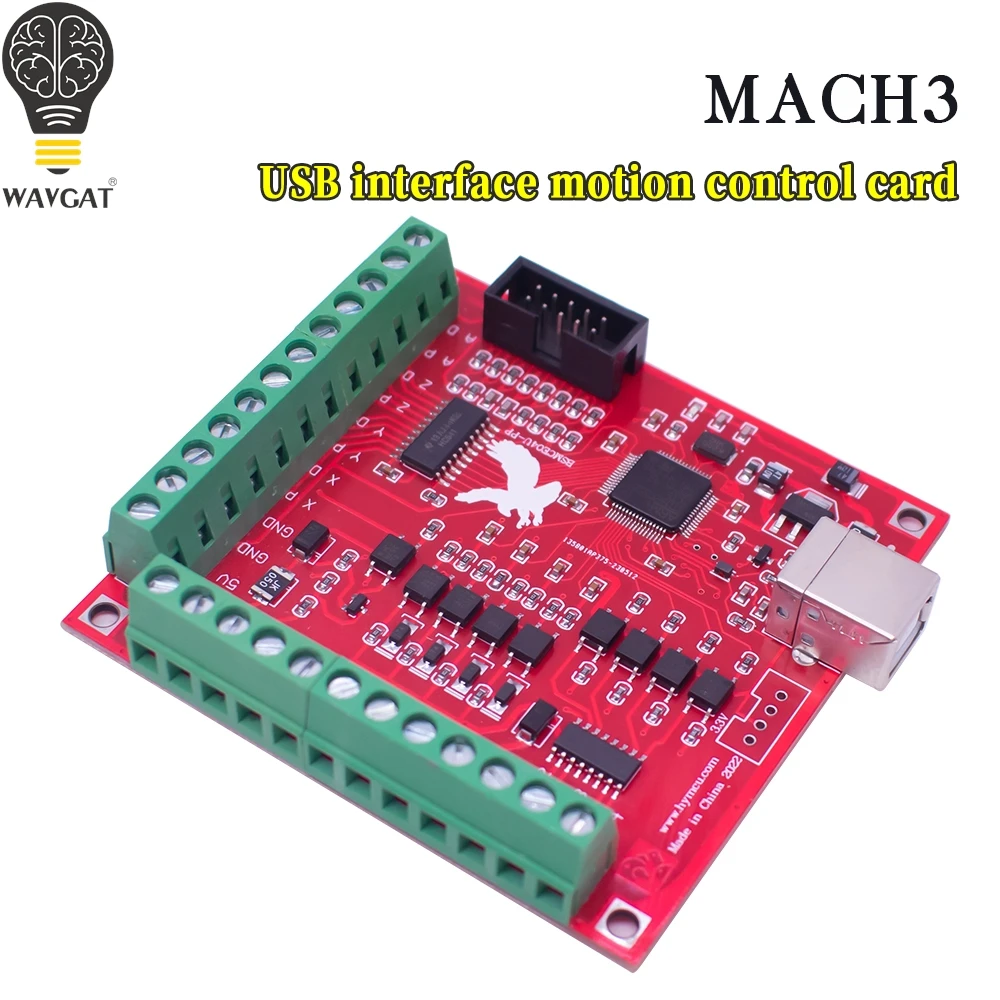 Super USB interface MACH3 motion control card flying engraving card engraving machine control board CNC interface board