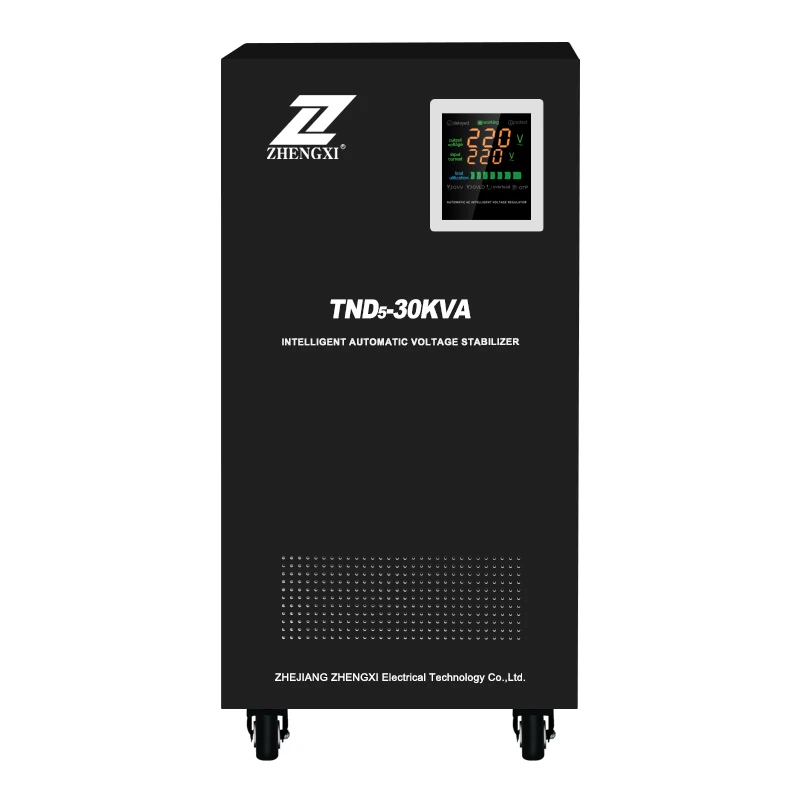 ZX TND3-30KVA tnd monofase servo avr stabilizzatore di tensione 30kva regolatore di tensione automatico prezzo di fabbrica