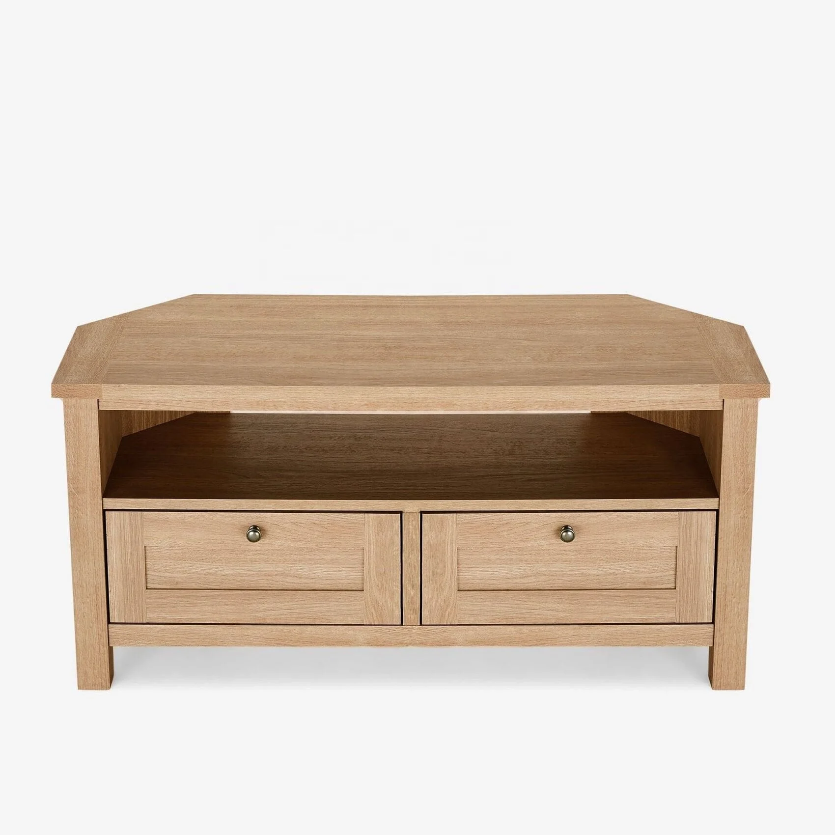 Custom Modern Style Chest of Drawer Corner TV Cabinet with Open Shelf Shaker Design Wood Lacquered Sideboard Entrance Cabinet