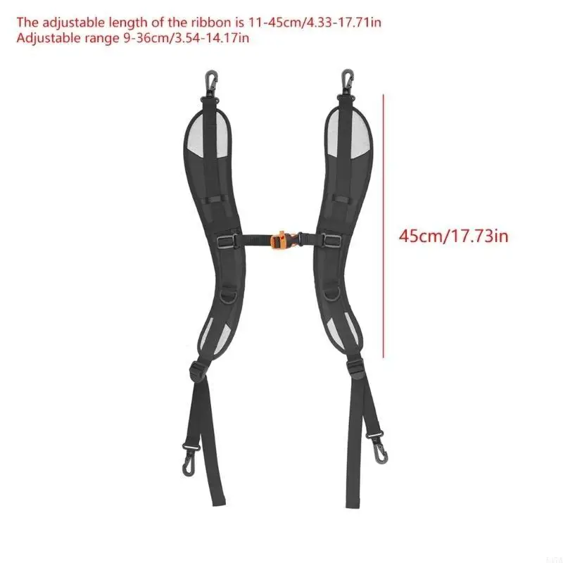 Adjustable Padded Replacement Shoulder Strap For Backpacks And Dry Bags Large Capacity Practical Oxford Fabric 547A