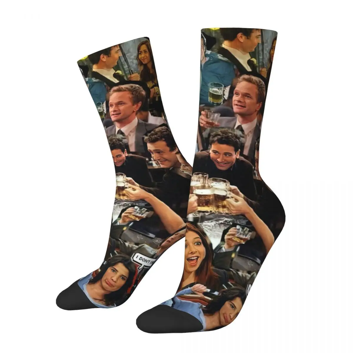 

How I Met Your Mother HIMYM TV Show Socks for Women Men Unisex Funny Happy Socks Novelty Street Style Crazy Sock