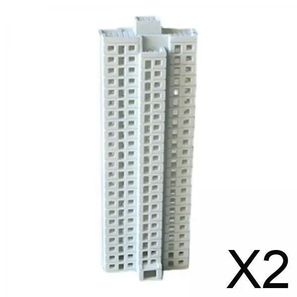 2x نموذج قطار المناظر الطبيعية الدعائم 1/500 مقياس لتقوم بها بنفسك السكك الحديدية العمارة #1