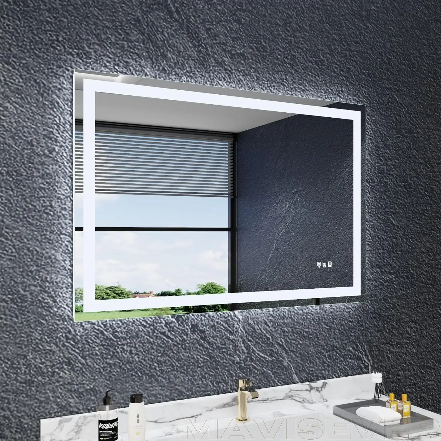 Led Bathroom Mirror With Lights 44