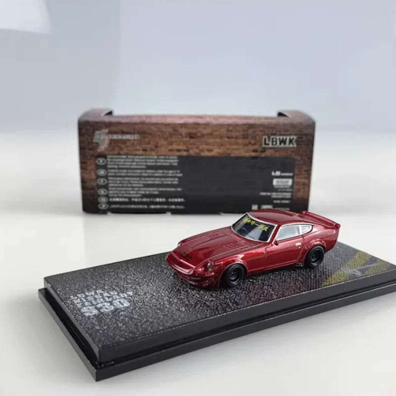 Diecast Original 1:64 Scale LBWK Nissan FairLady S30 Simulation Alloy Car Model Static Display Collectible Toy Gift Souvenir