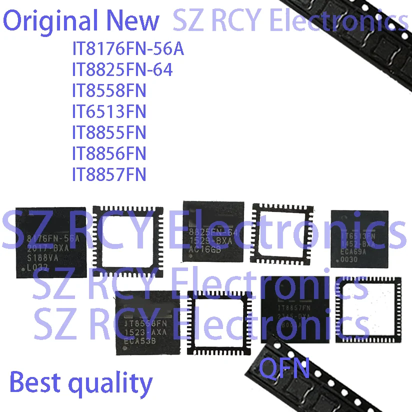 (1-5 قطعة) جديد IT8176FN-56A IT8825FN-64 IT8558FN IT6513FN IT8855FN IT8856FN IT8857FN QFN IC رقاقة
