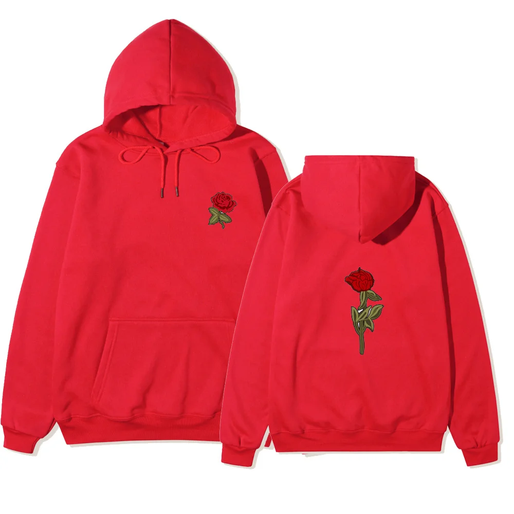 Sweats à capuche pour hommes et femmes – Sweat-shirt hip-hop en polaire People Are Poison Rose, chemise de sport à capuche