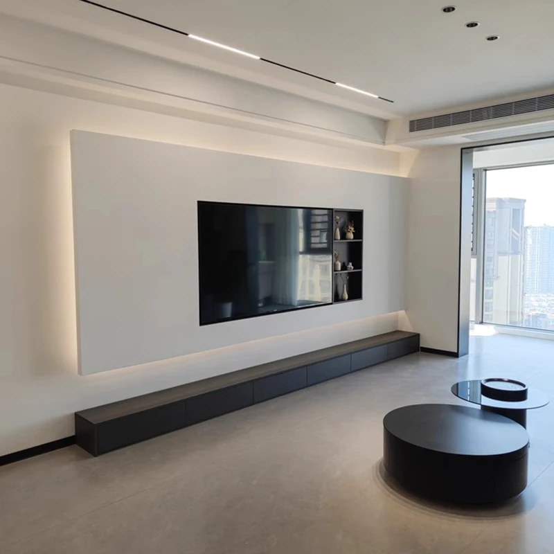 

Luxury On Ground Tv Stand French With Storage Modern Trendy Tv Stand Classic Unique Soporte De Televisión Home Furniture