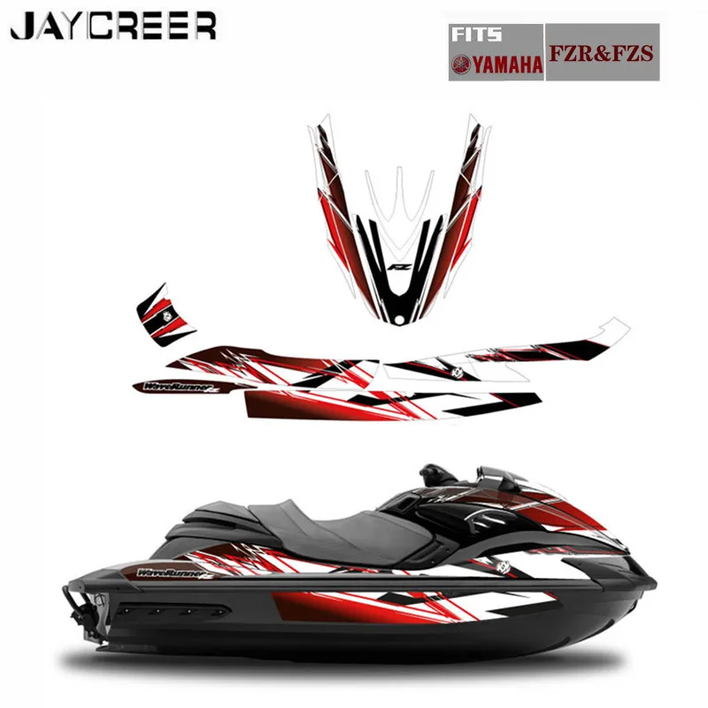 JayCreer  Decal Sticker Film For Yamaha Waverunner FZR ,FZS