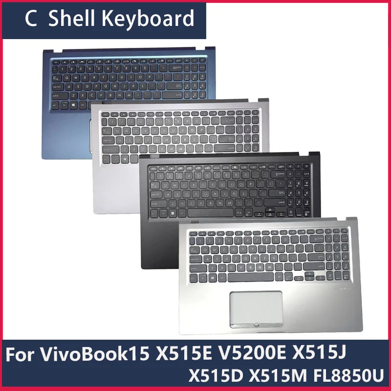 For Vivobook15 2021 Model X515 V5200E/J Fl8850U X515J/E/D M515 Laptop Keyboard C Shell Palm Rest