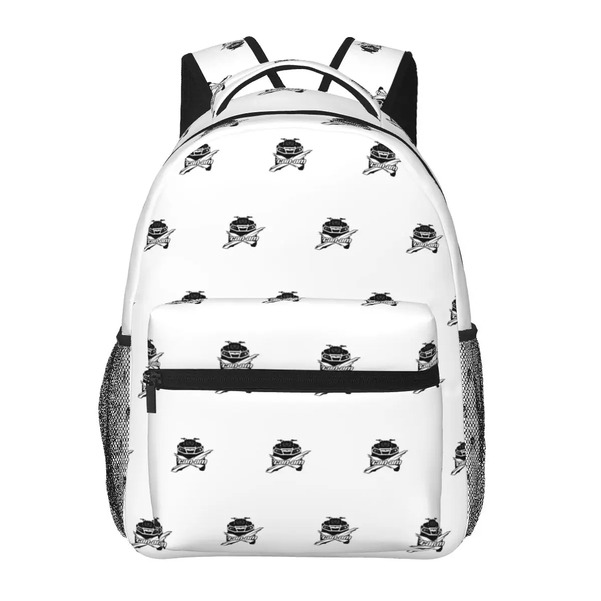 

Can-Am BRP Motorcycle Student Backpack School Bag Hiking Travel Daypack for Boys Girls Fashion Bookbag Shoulder Bags