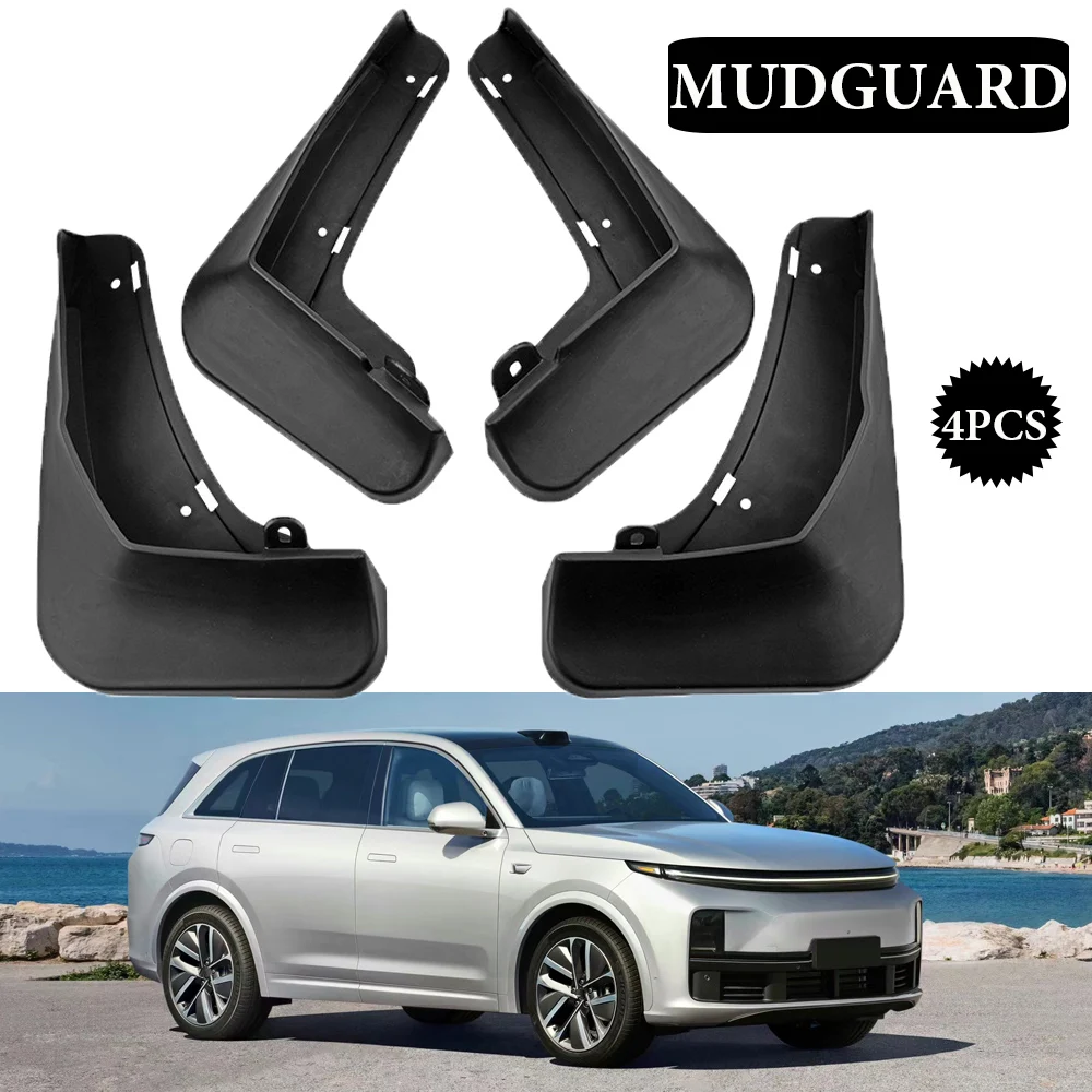 

4PCS Car-styling For LiXiang L7 2023- Front Rear Wheel Mudguards Fender Mudflap Mud Flaps Splash Car Accessories