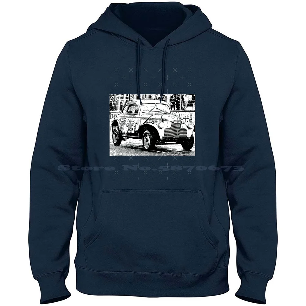 Juan Manuel Fangio And His 1940 100% Cotton Hoodie Fangio Juan Manuel Pilot Road Tourism Tc Cupe Green Balcarce Argentina