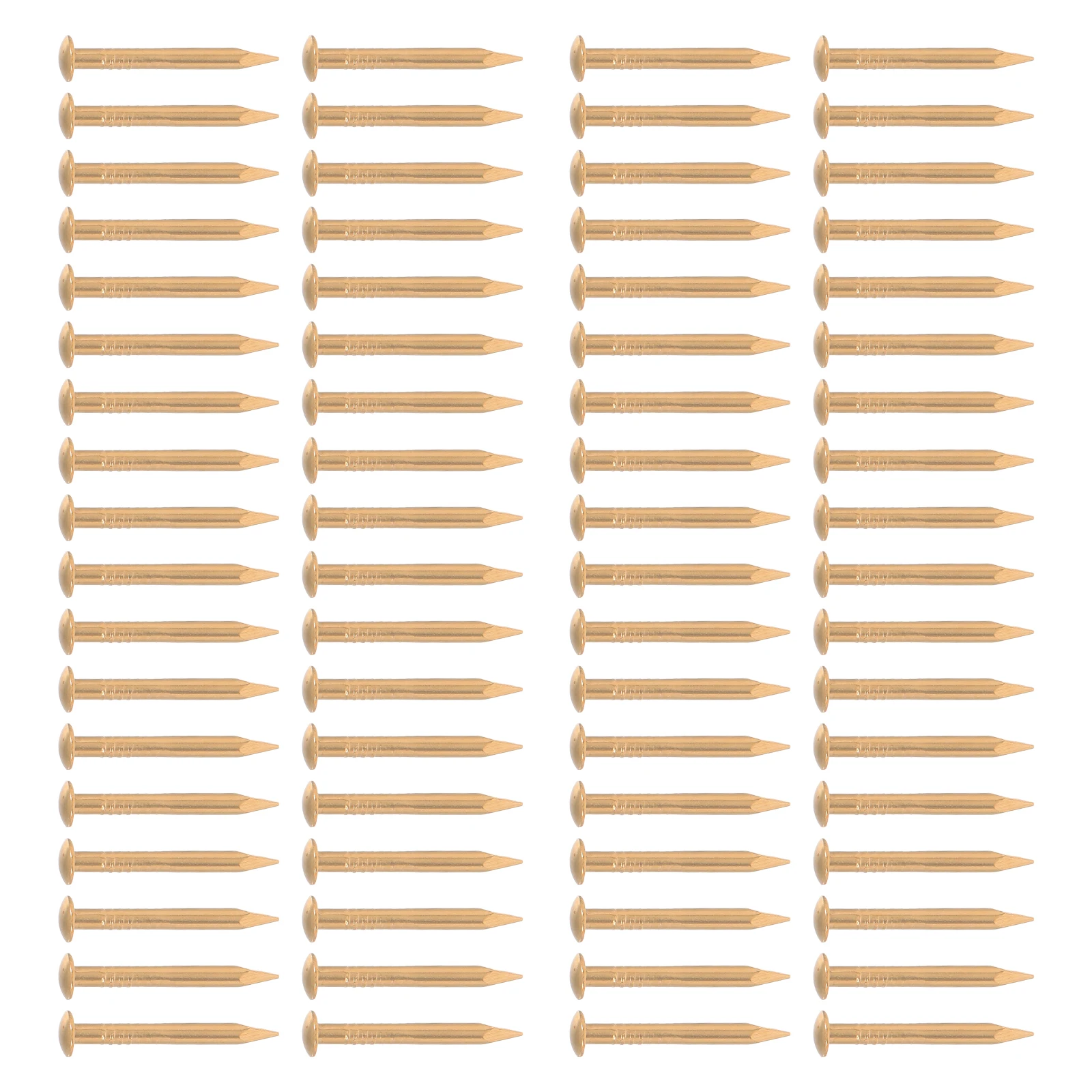 

200pcs 8Mm Brass Nails Round Head Small Hardware For Furniture Diy Decorative Boxes Upholstery Tacks Craft Projects Accessory