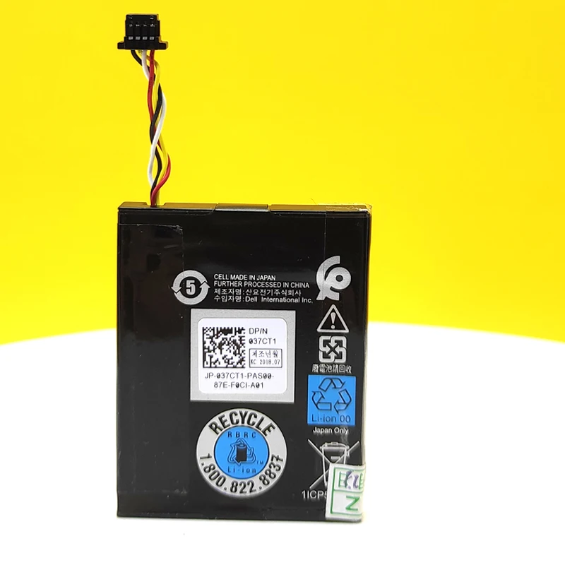 New T40JJ TY8F9 Battery For DELL R620 R720 R820 R920 R930 R830 R320 R420 R520 H710 H710P H810 070K80 70K80 H132V 0H132V