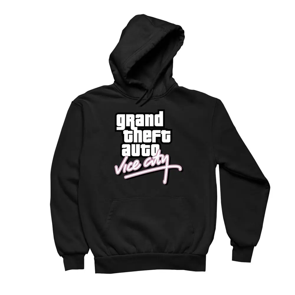 

Grand Theft Auto Vice City Print Hoodies GTA Game Men Woman Fashion Hoodie Hooded Sweatshirts Pullover Unisex Tracksuit Clothing