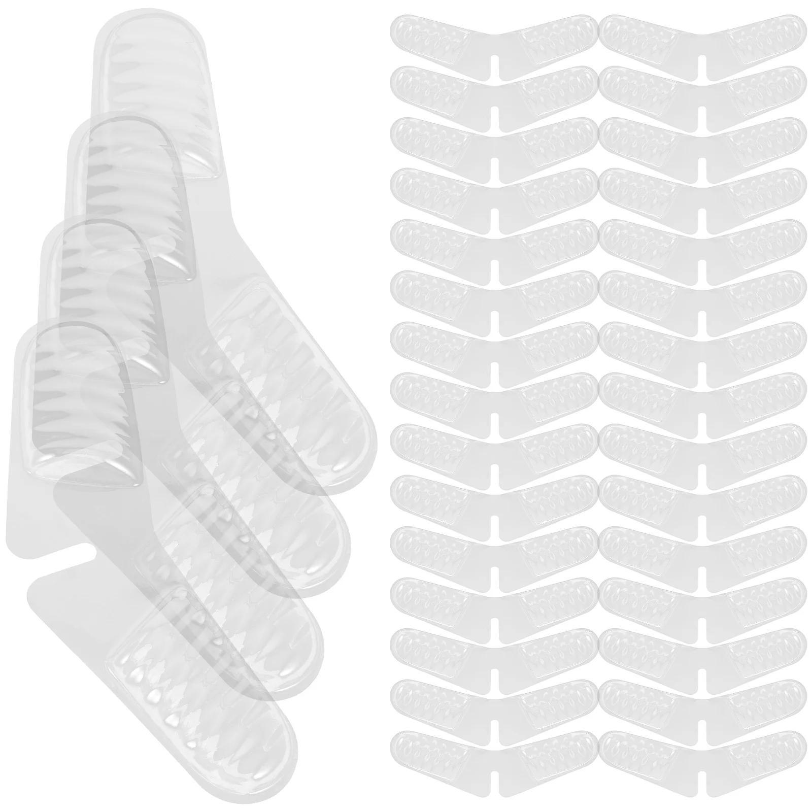 50개입 칼라 셔츠 칼라 지지대 트렌디한 디자인 효과적인 형태 고정 내구성 있는 남성 드레스 셔츠 지지대