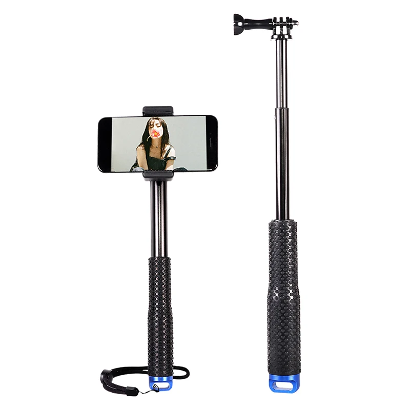 Aluminum Alloy Extention Pole Selfie Stick Long Rod Length Up To 92 Cm For Hero 13 12 11 10 9 Insta360 ONE X4 X3