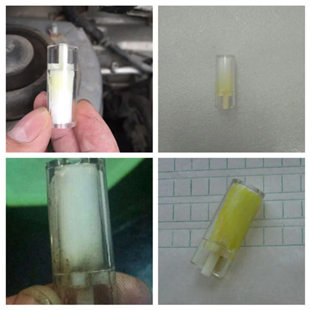 20-1pcs Auto Air Conditioning System Oil Tester High-quality R134A Refrigeration Oil Deterioration Inspection Test Paper