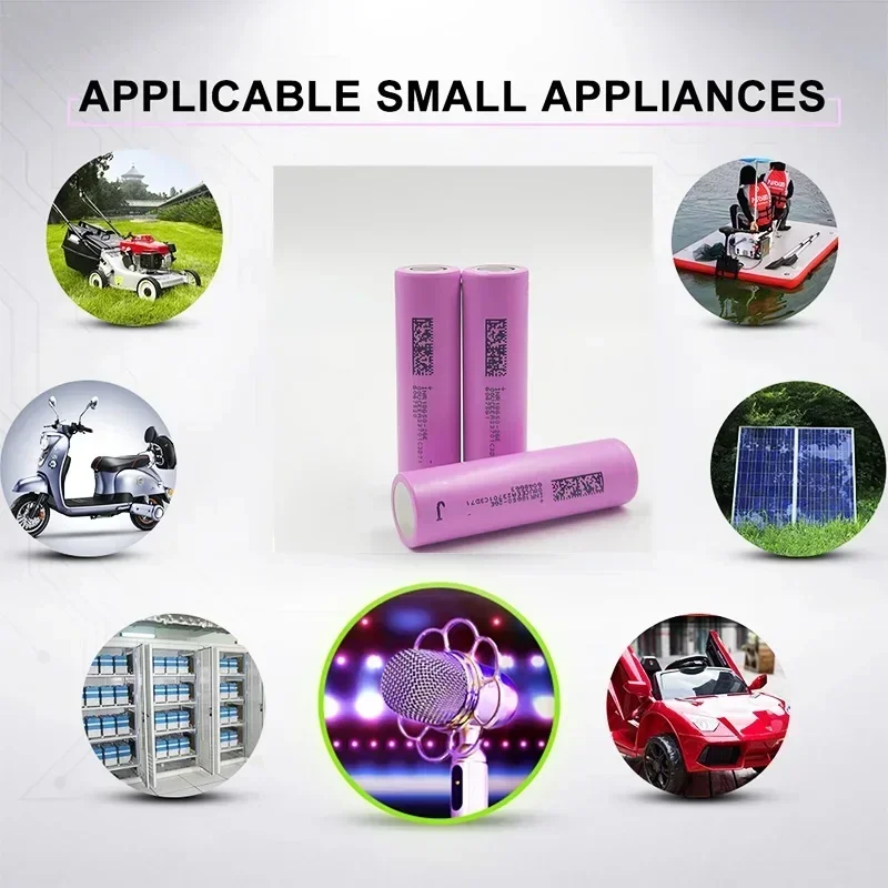 جديد INR18650-26E 2600mAh بطارية 3.7 فولت التفريغ بطاريّة ليثيوم أيون قابلة لإعادة الشحن لبطاريات المصباح العداد #6